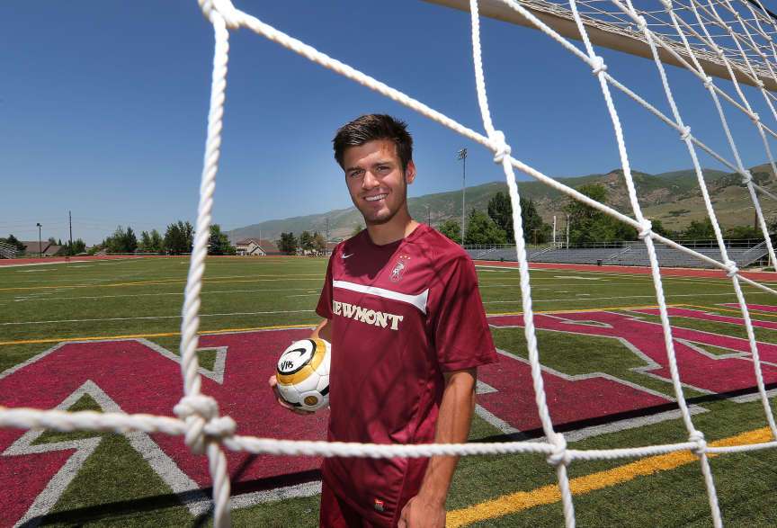 Viewmont High alum Lucas Cawley was the 2014 Deseret News Mr. Soccer. But instead of signing with a Division I school with more history, he chose to help start Utah Valley's men's soccer team, the only one in Utah.