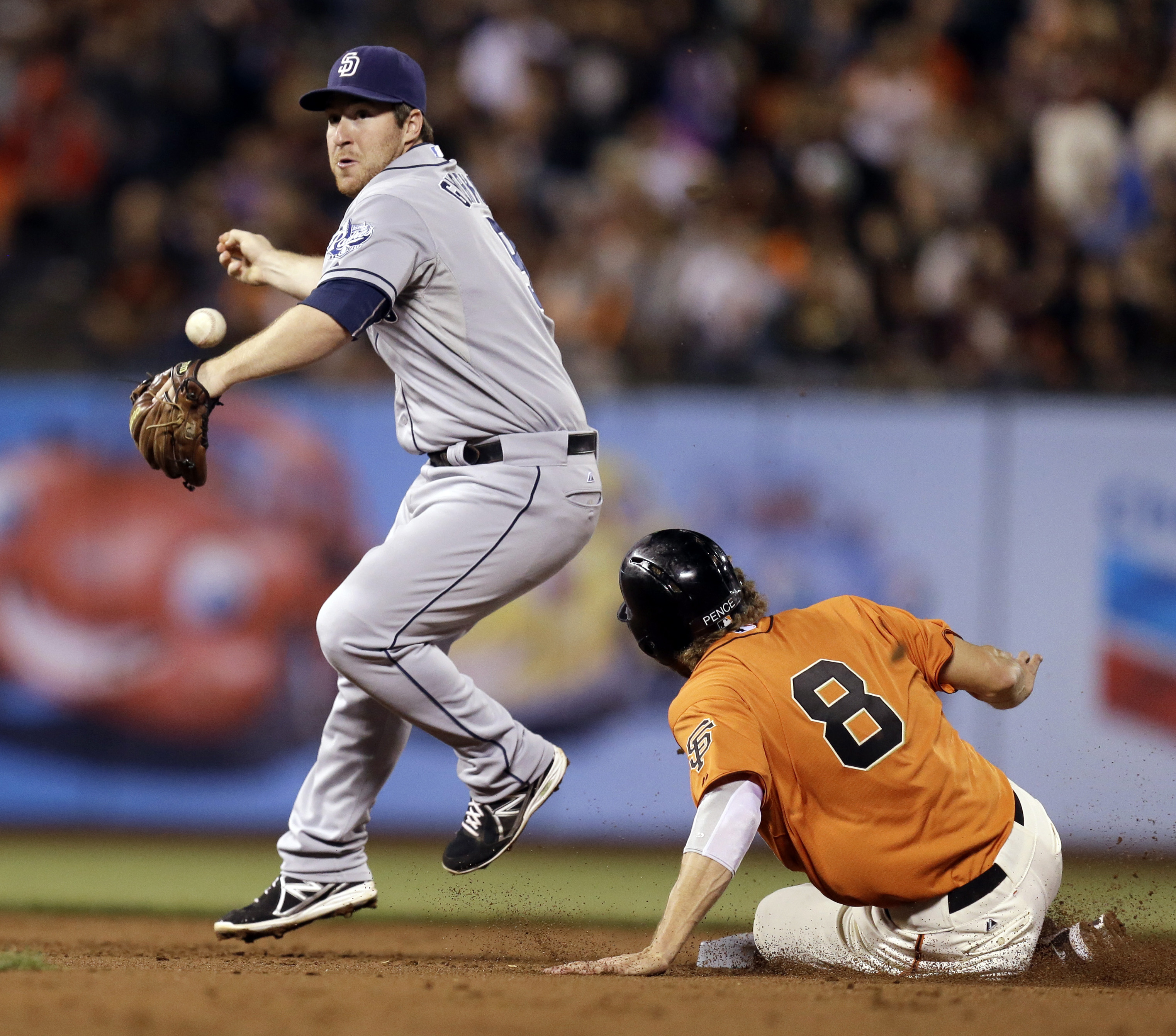 Giants' Pence given day off from starting lineup