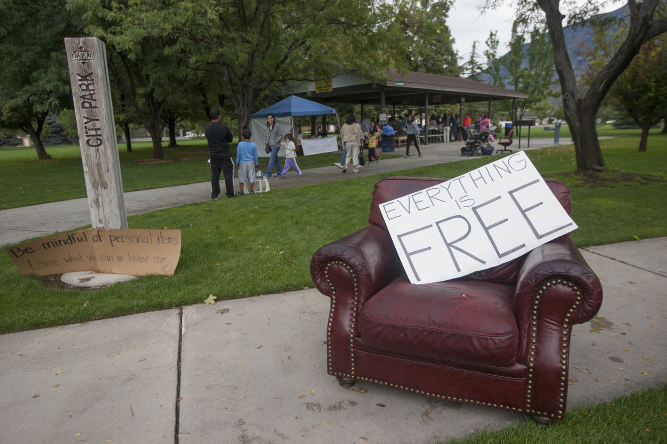 Community 'free swap' provides much needed help for Orem residents