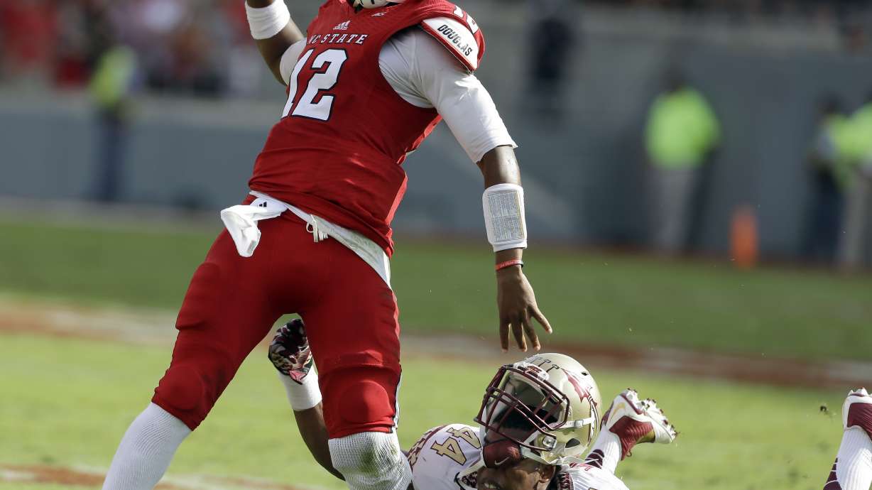 No. 1 Florida State beats NC State 56-41
