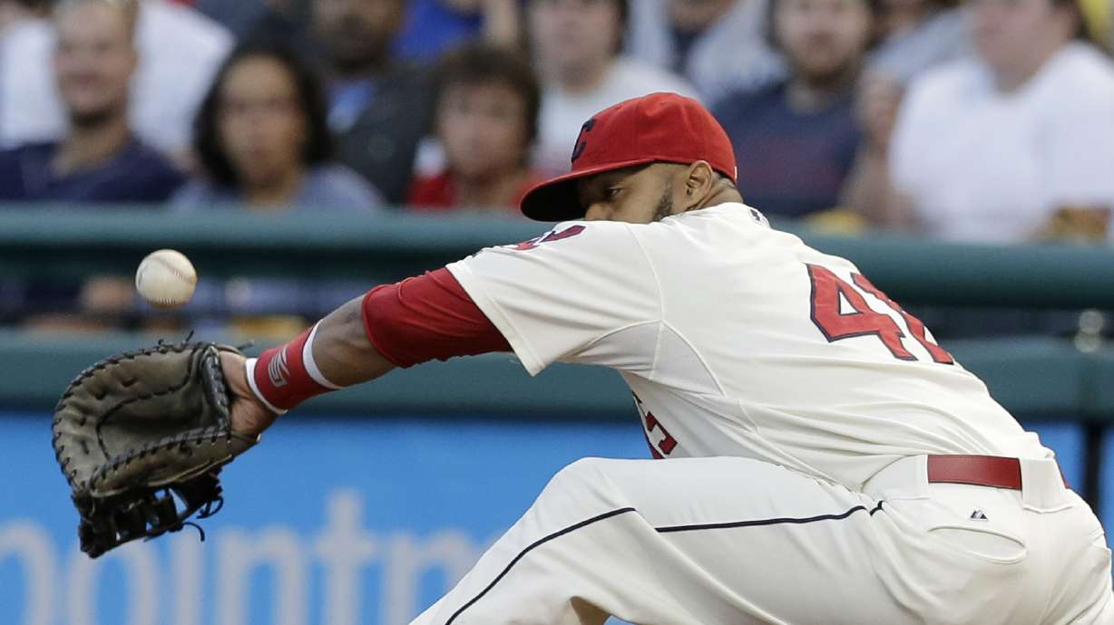 Rays' pitchers blank Indians in 2-0 win