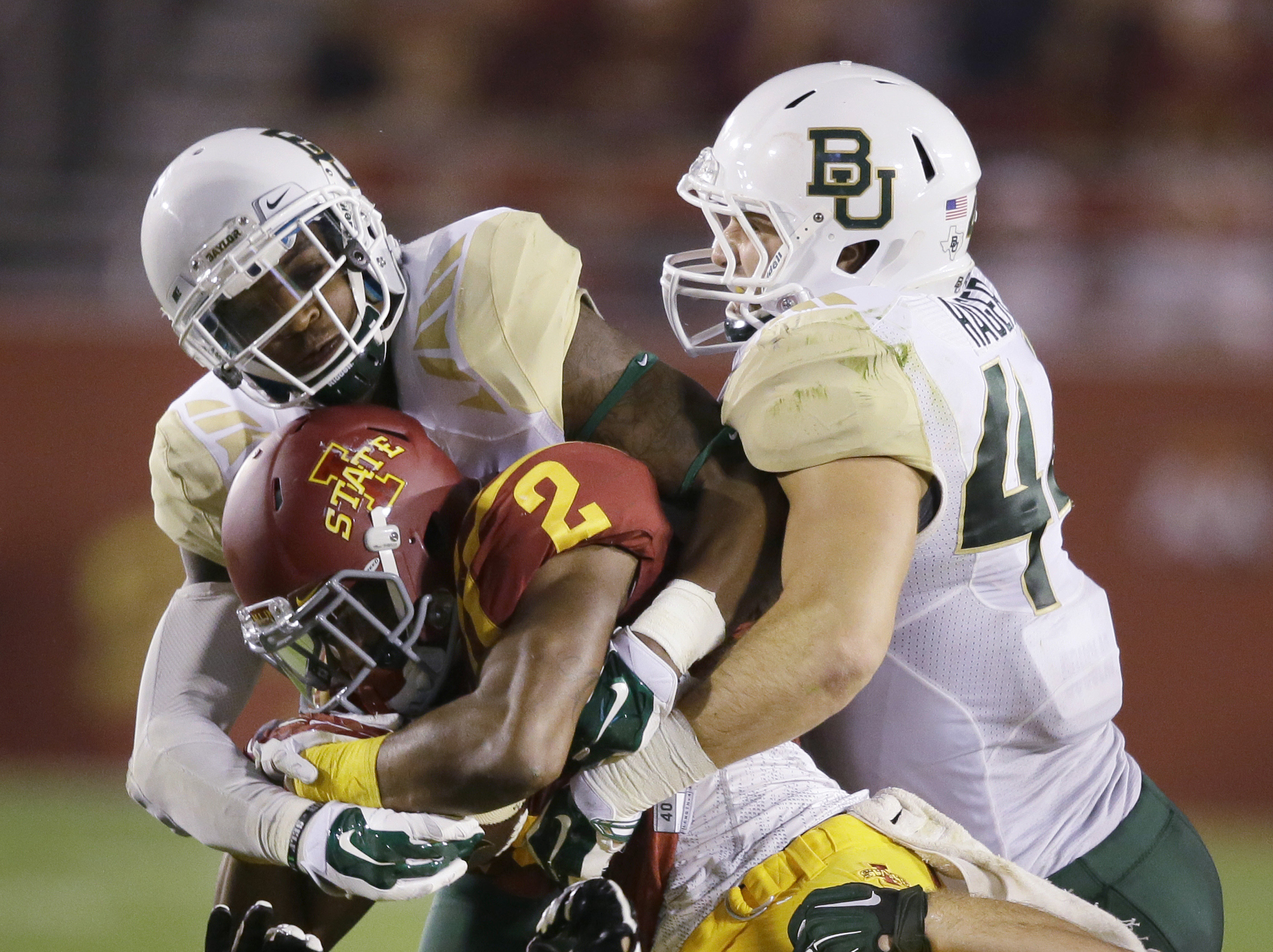 Iowa State loses 49-28 to No. 7 Baylor
