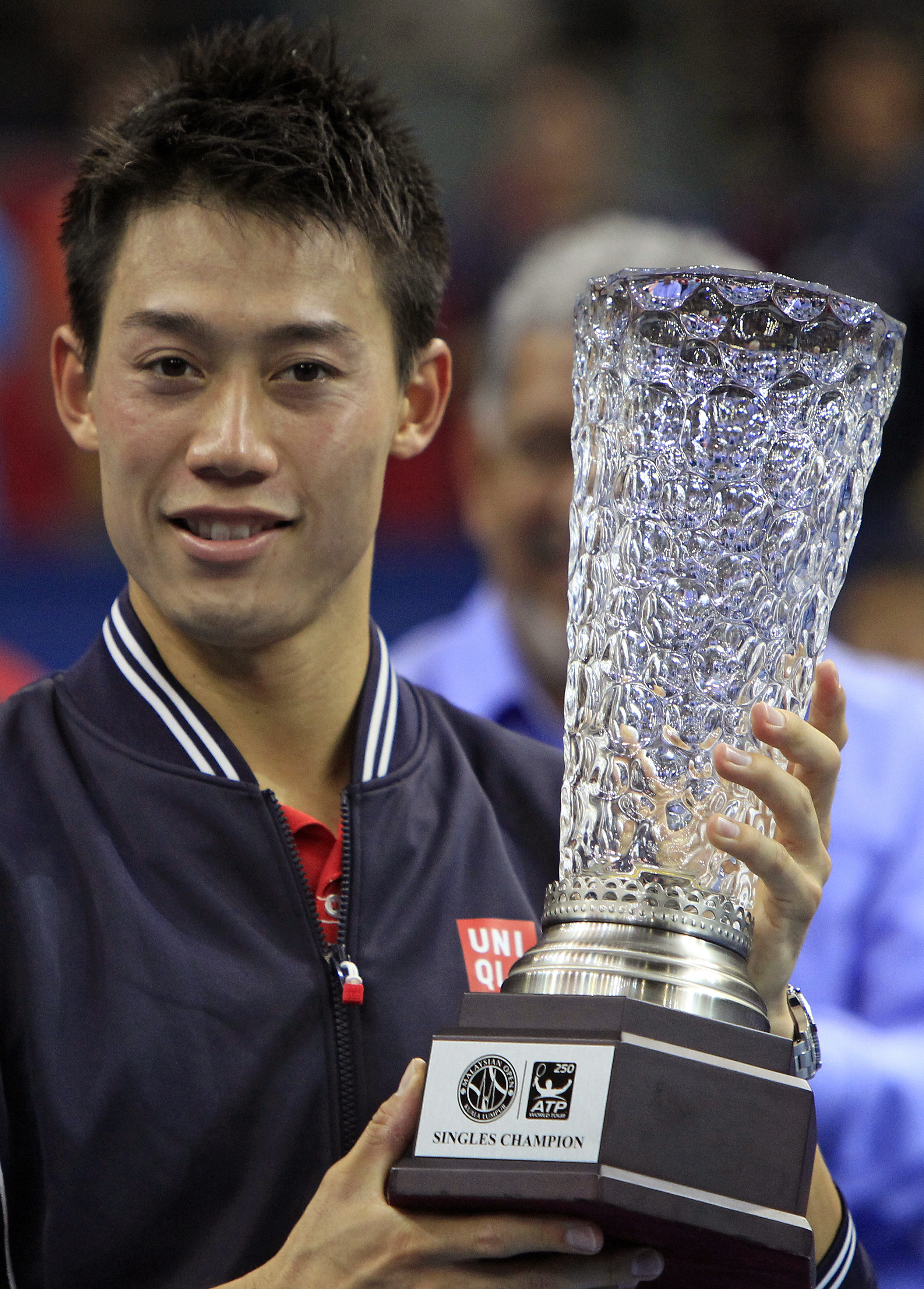 Nishikori beats Benneteau to win Malaysian Open