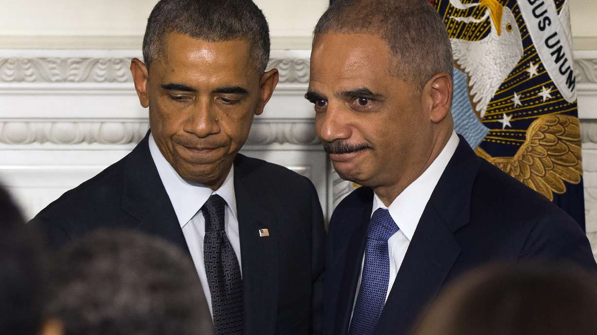 Holder: Mixed record on national security issues