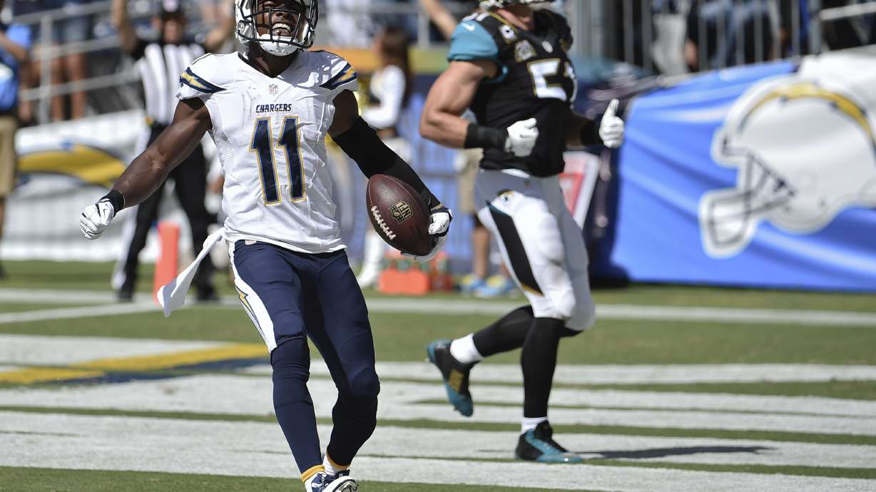 Rivers' 3 TD passes carry Chargers over Jags 33-14