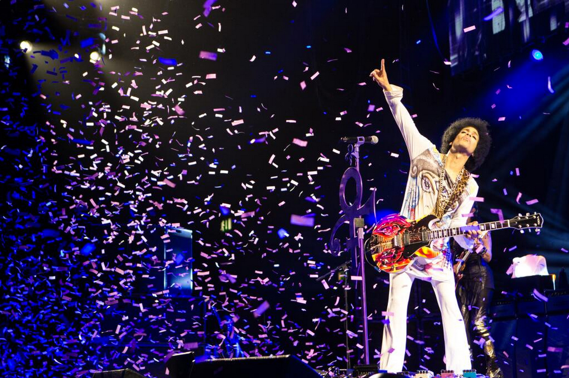 AP Exclusive: Prince exalts in his 'heaven'