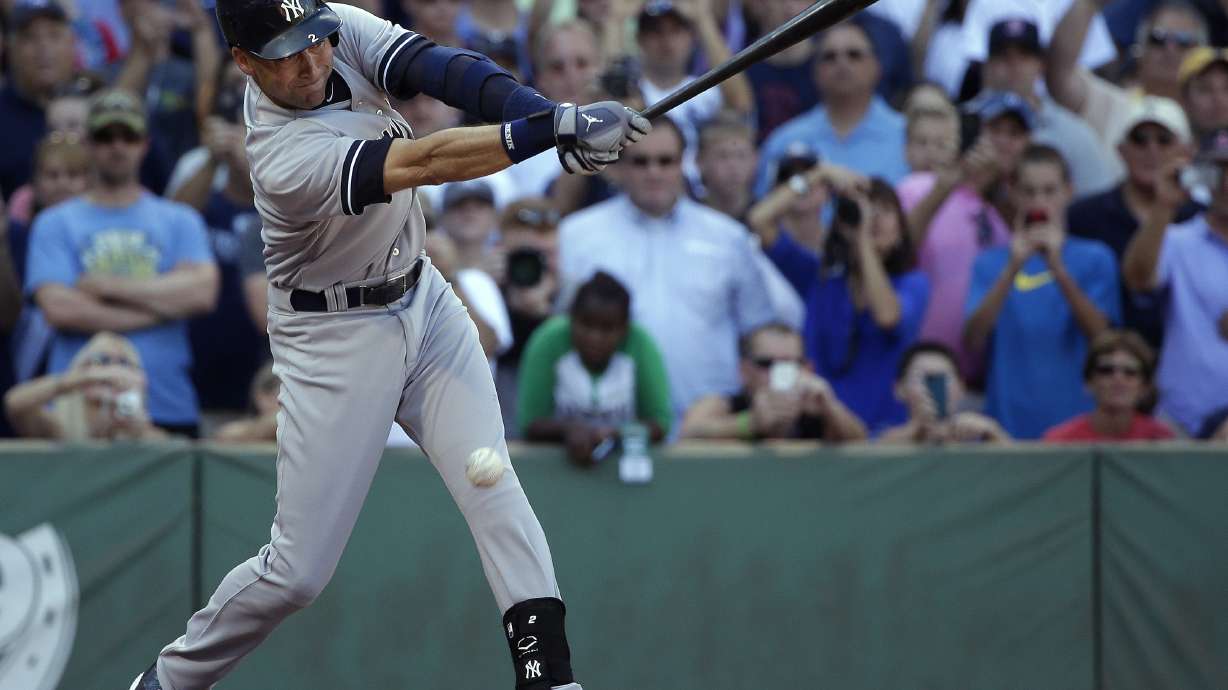 Derek Jeter has RBI single in last at-bat
