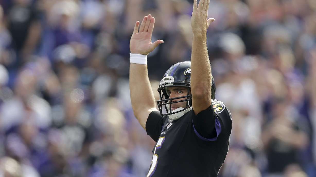 Smith, Ravens excel at Panthers' expense