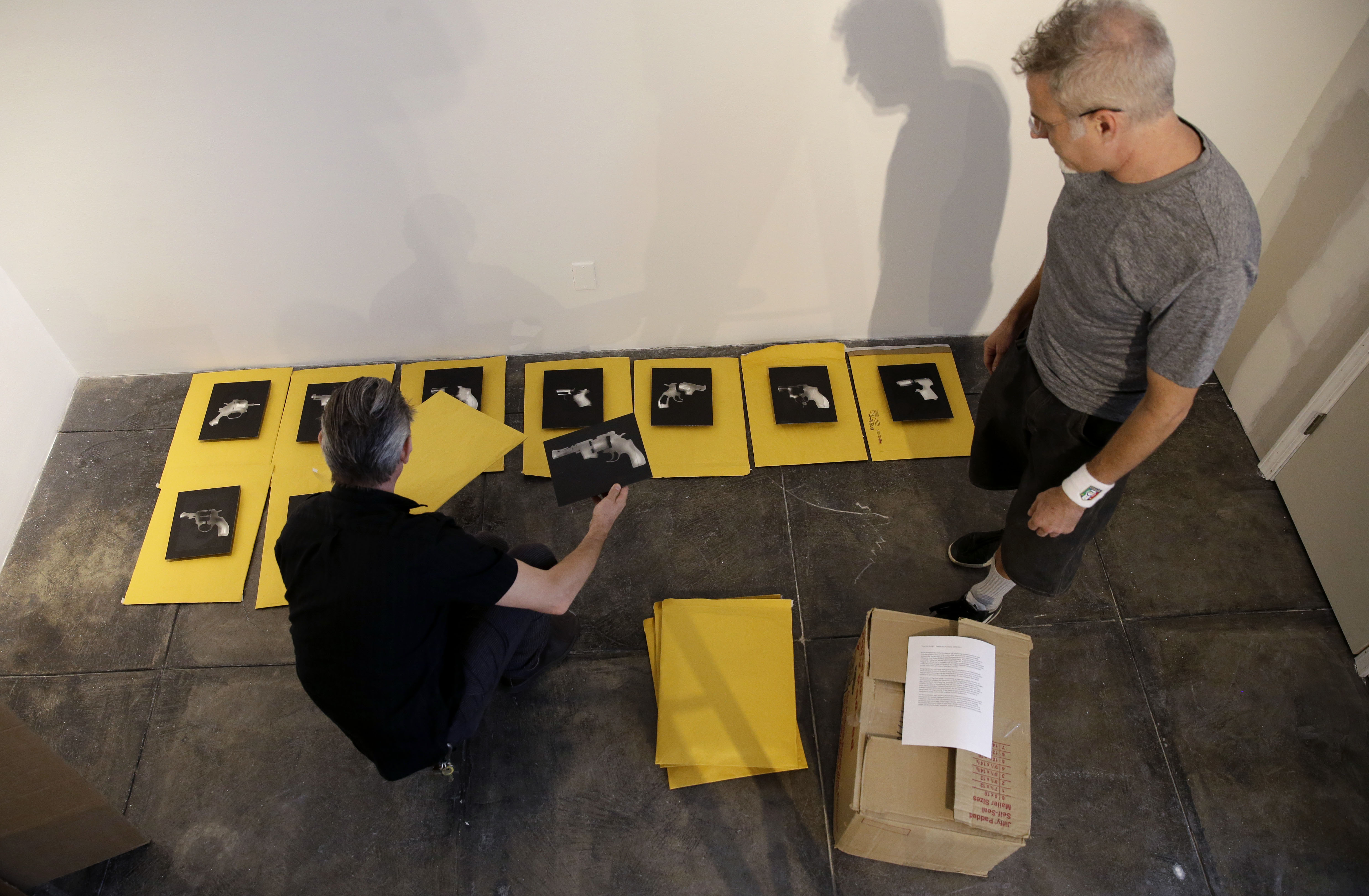 Artists take aim at gun violence