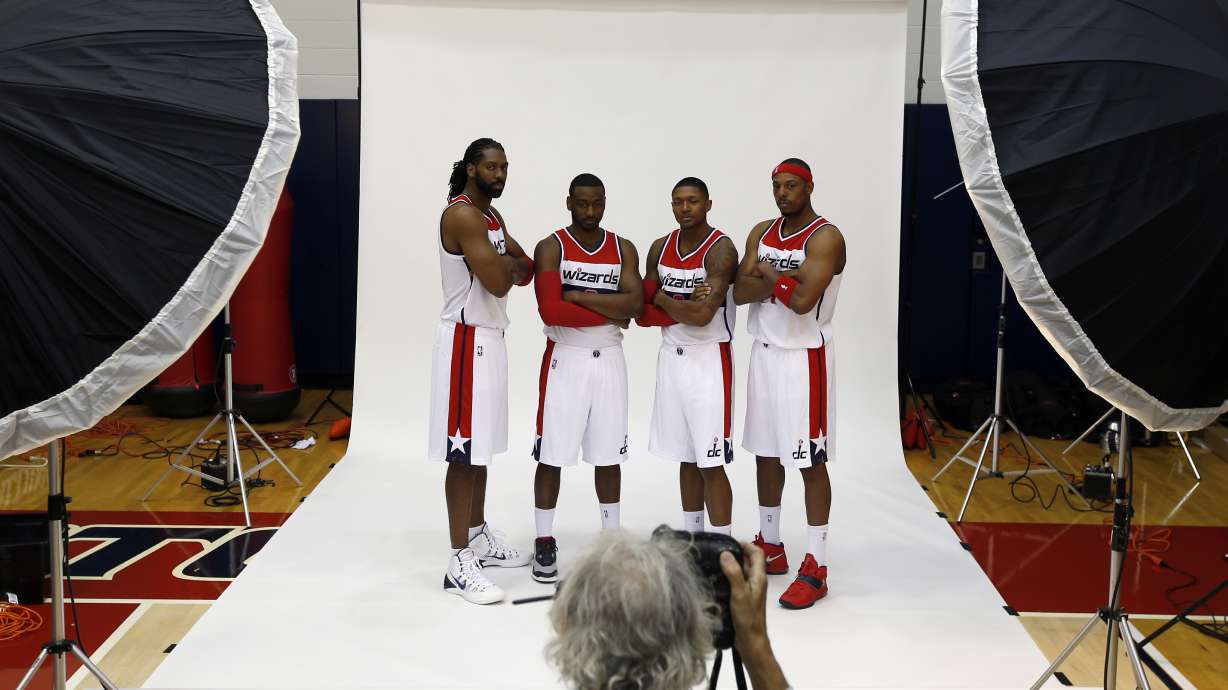 How times change: Paul Pierce in Wizards uniform