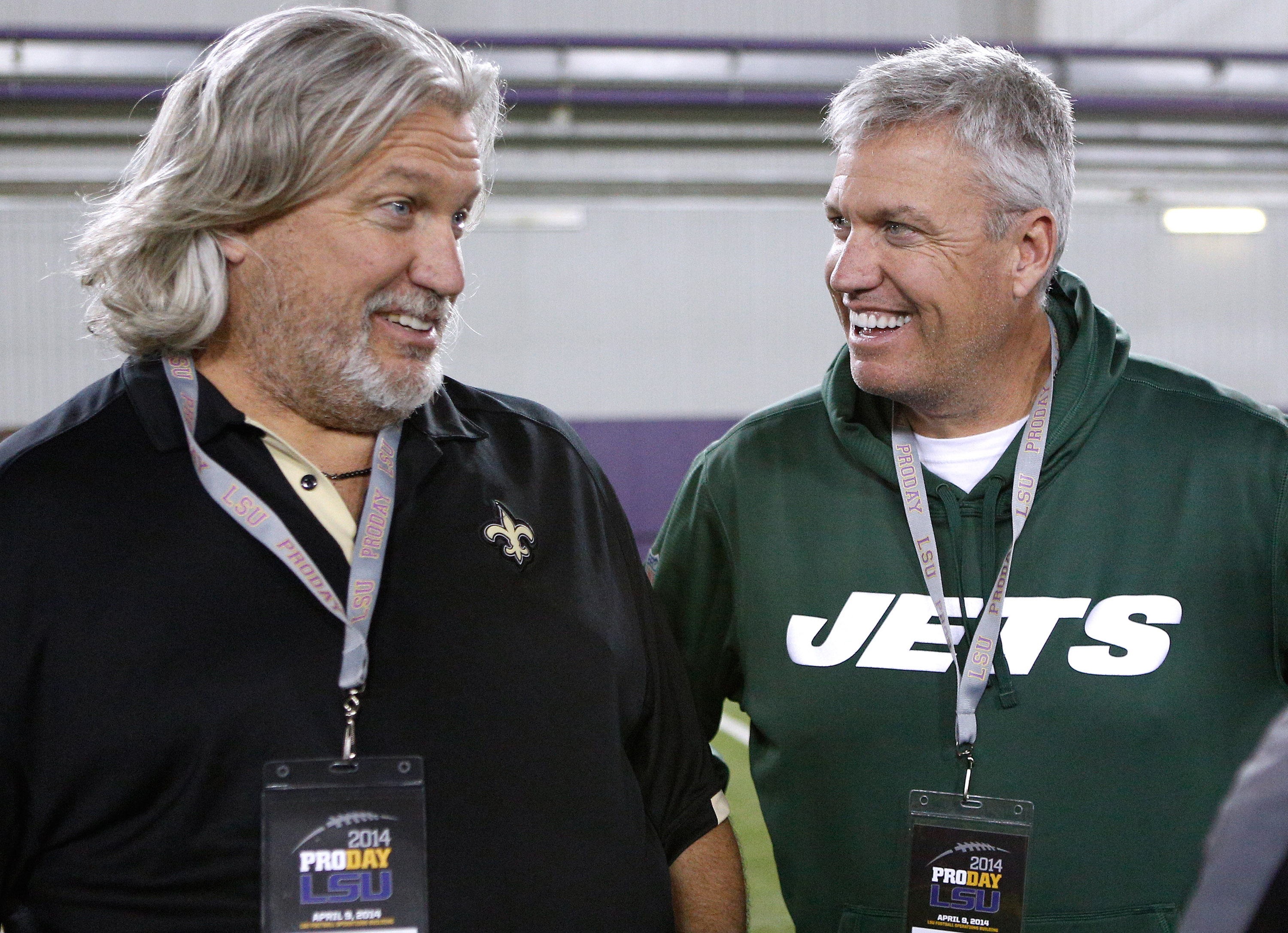 Rex and Rob Ryan looking defenseless