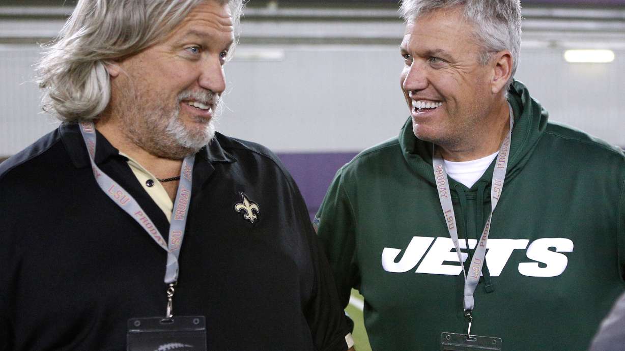 Rex and Rob Ryan looking defenseless