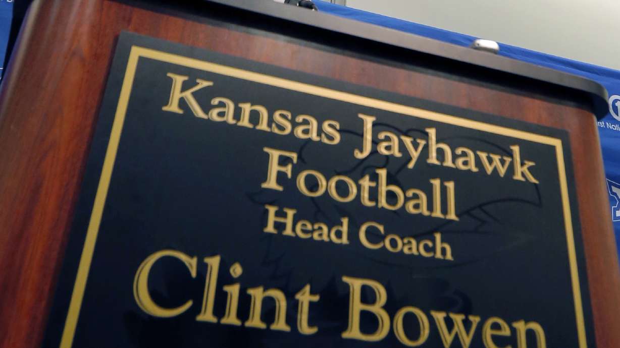 Bowen ready to take reins of Kansas football