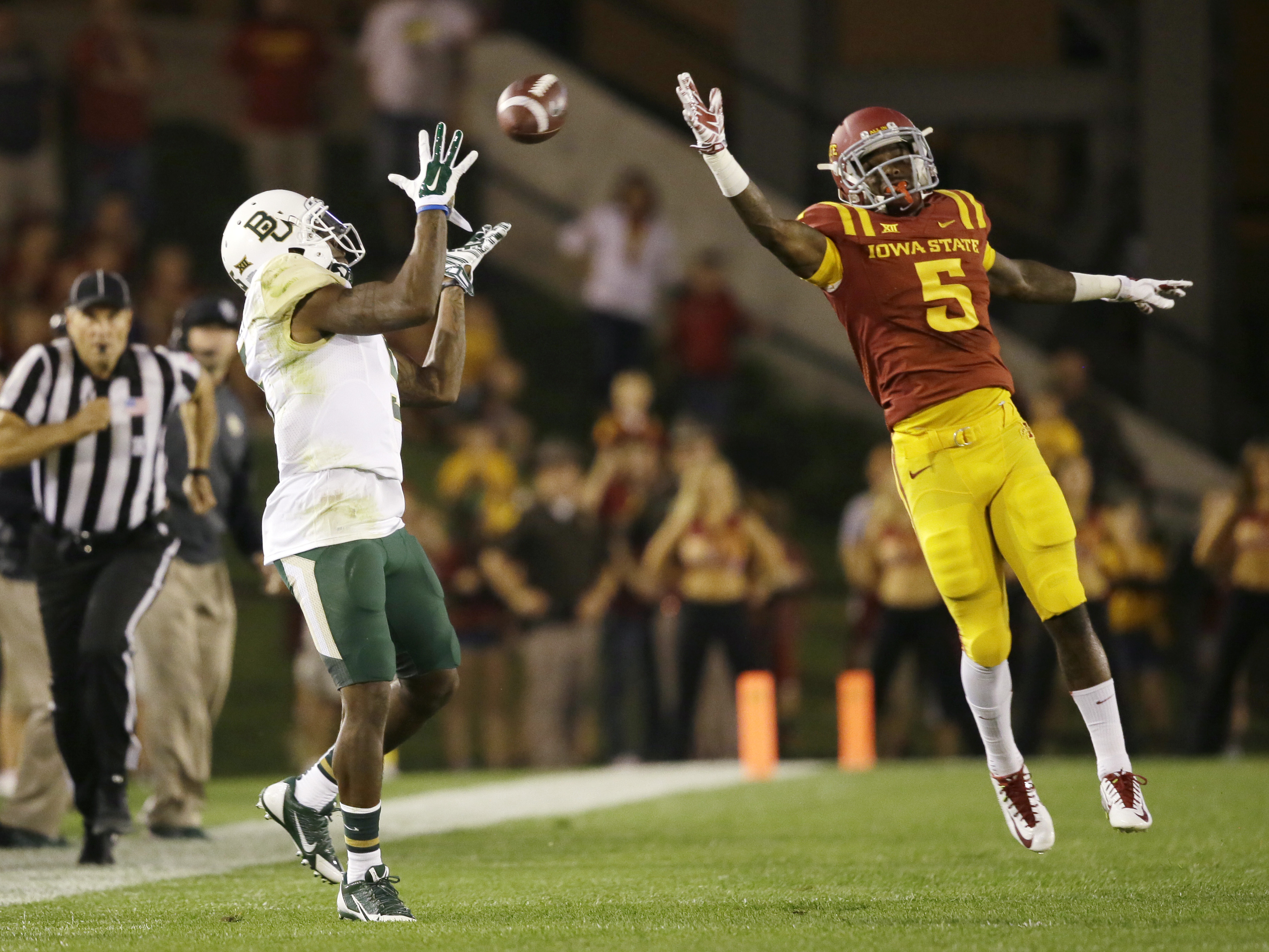 No. 7 Baylor getting receiver Levi Norwood back