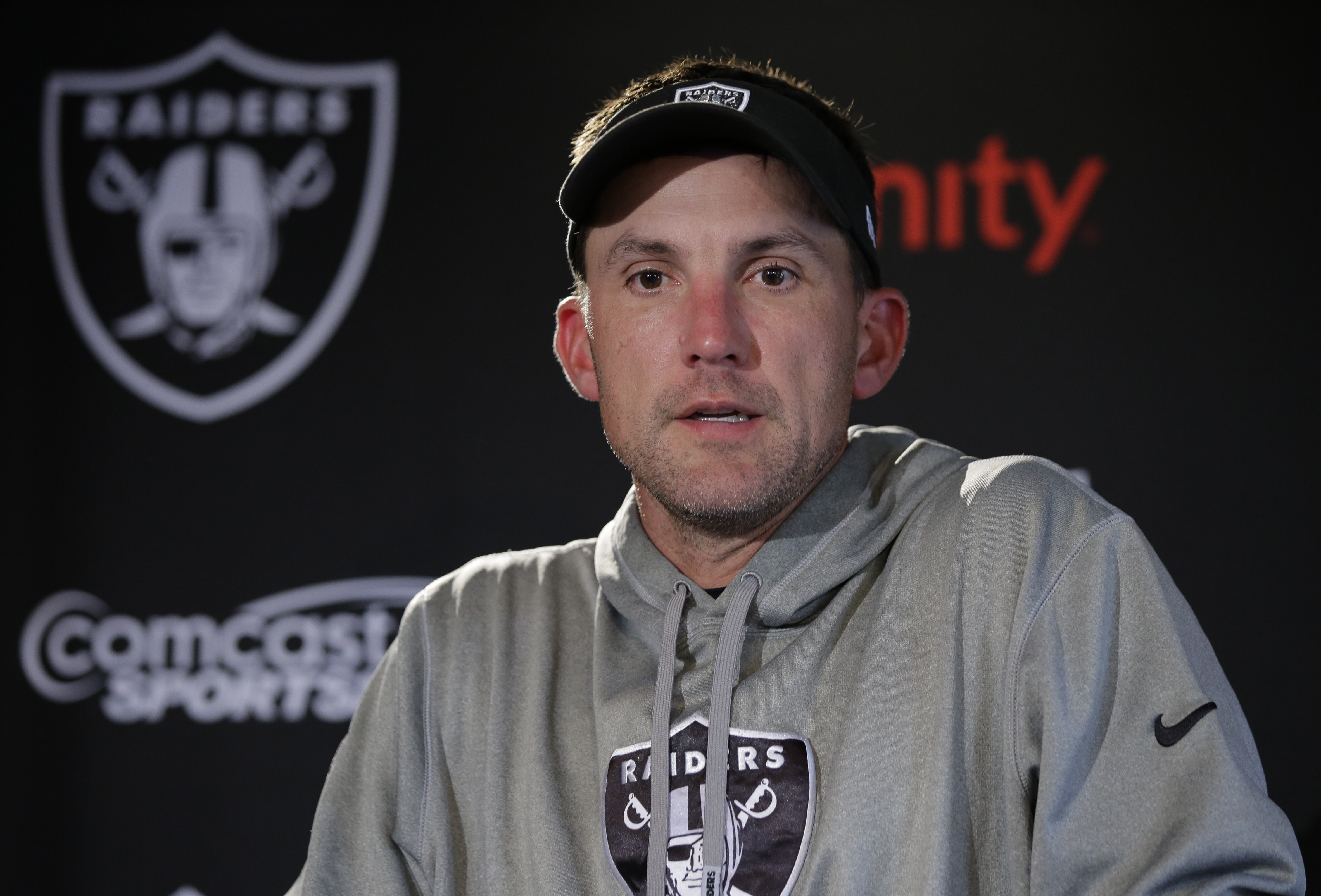 Raiders make Tony Sparano interim coach
