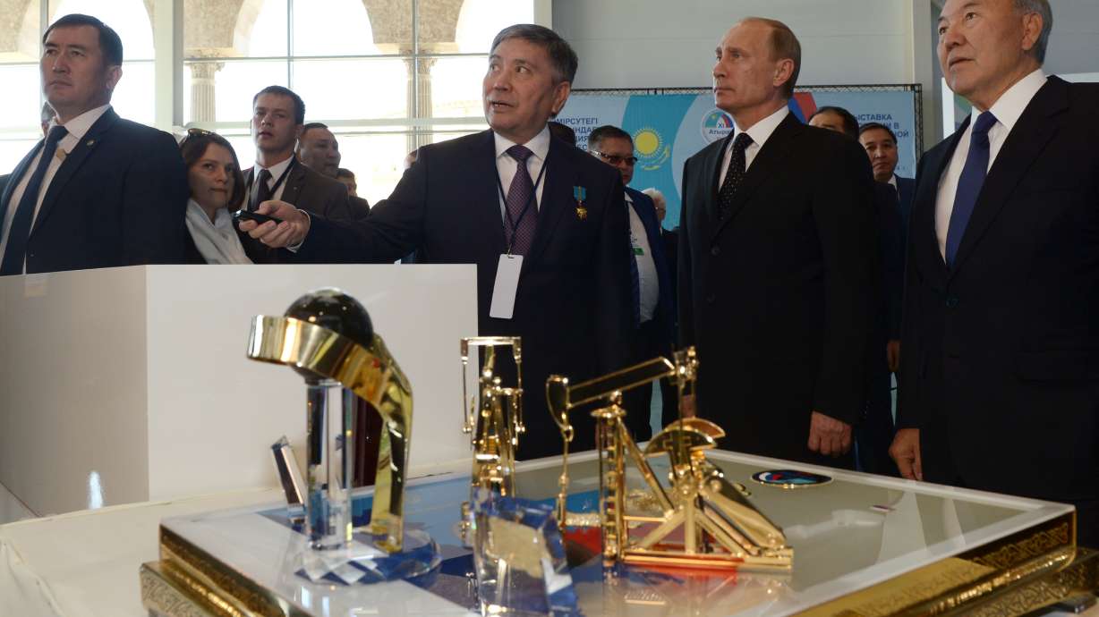 Putin visits Kazakhstan after remarks cause alarm