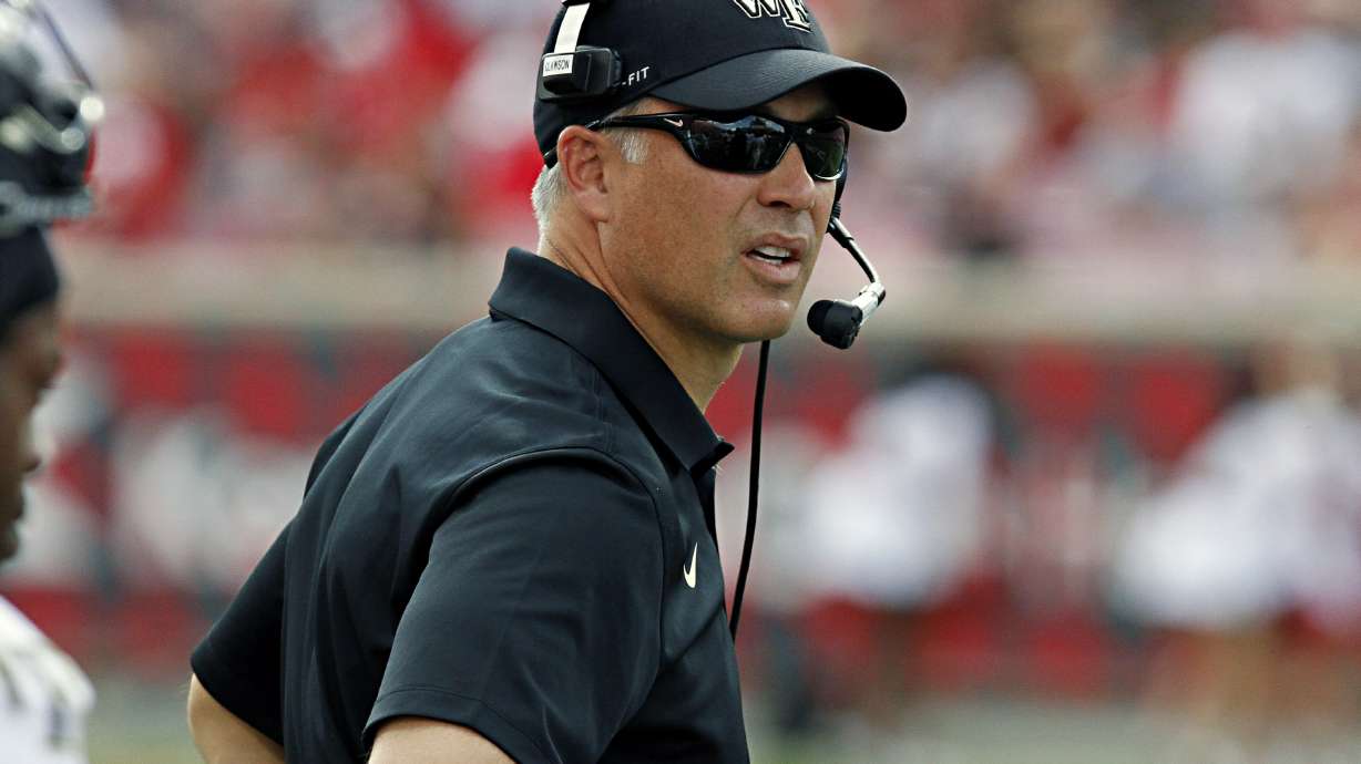 No. 1 FSU next up for struggling Wake Forest