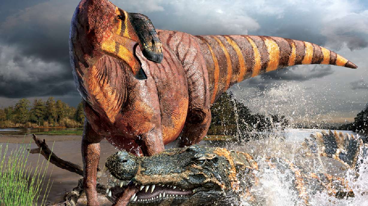 BYU paleontologists discover new dinosaur known for its king-sized nose