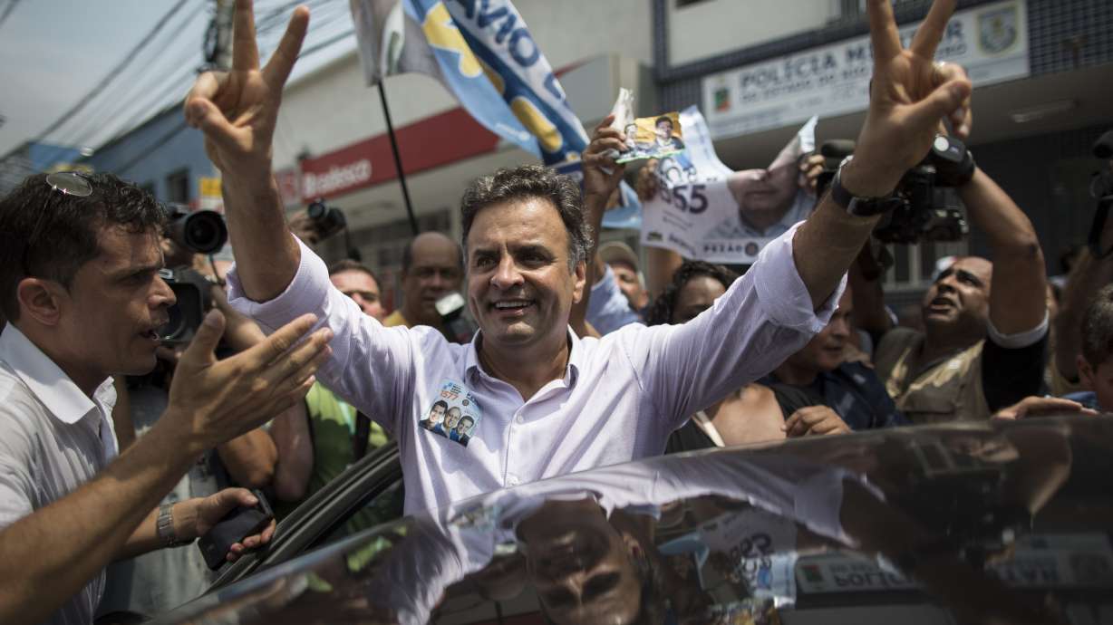 Rousseff takes lead in Brazil election poll