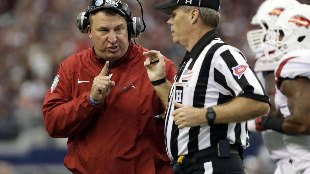 Bielema expects Arkansas to bounce back