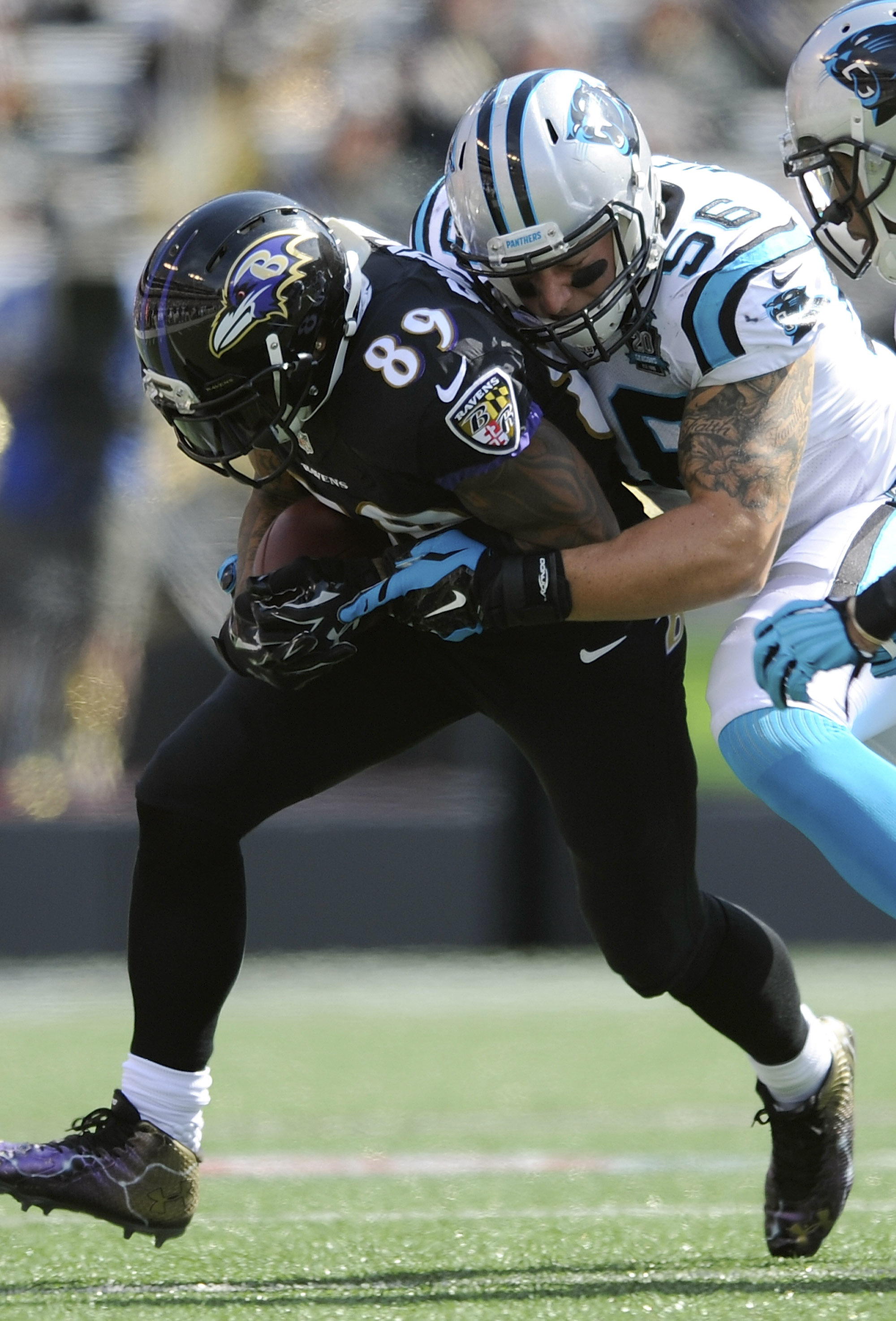 Ravens' Smith: Panthers stabbed me in the back