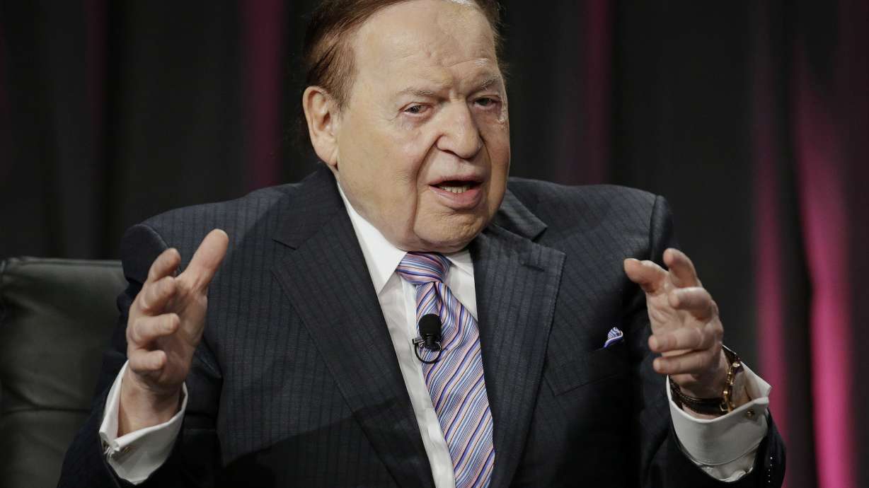 Sheldon Adelson criticizes Internet gambling