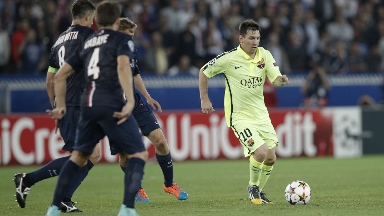 Messi 3 goals from Spanish league's top scorer