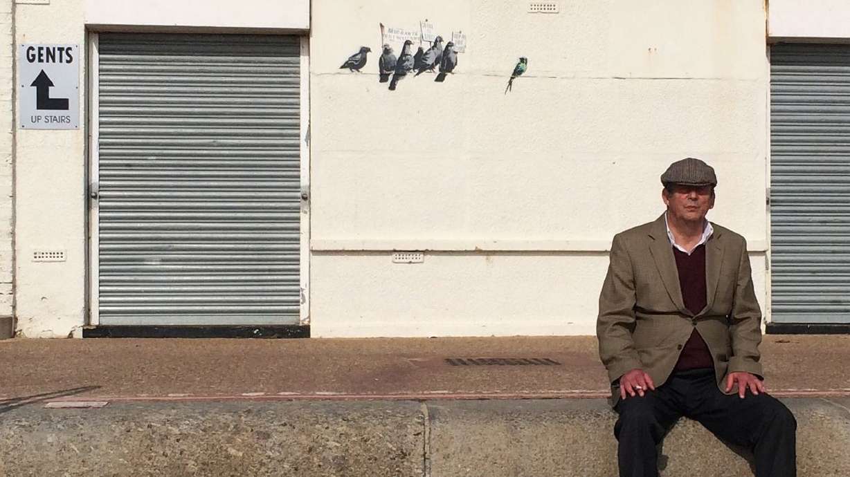 Oops! UK council destroys Banksy immigration mural