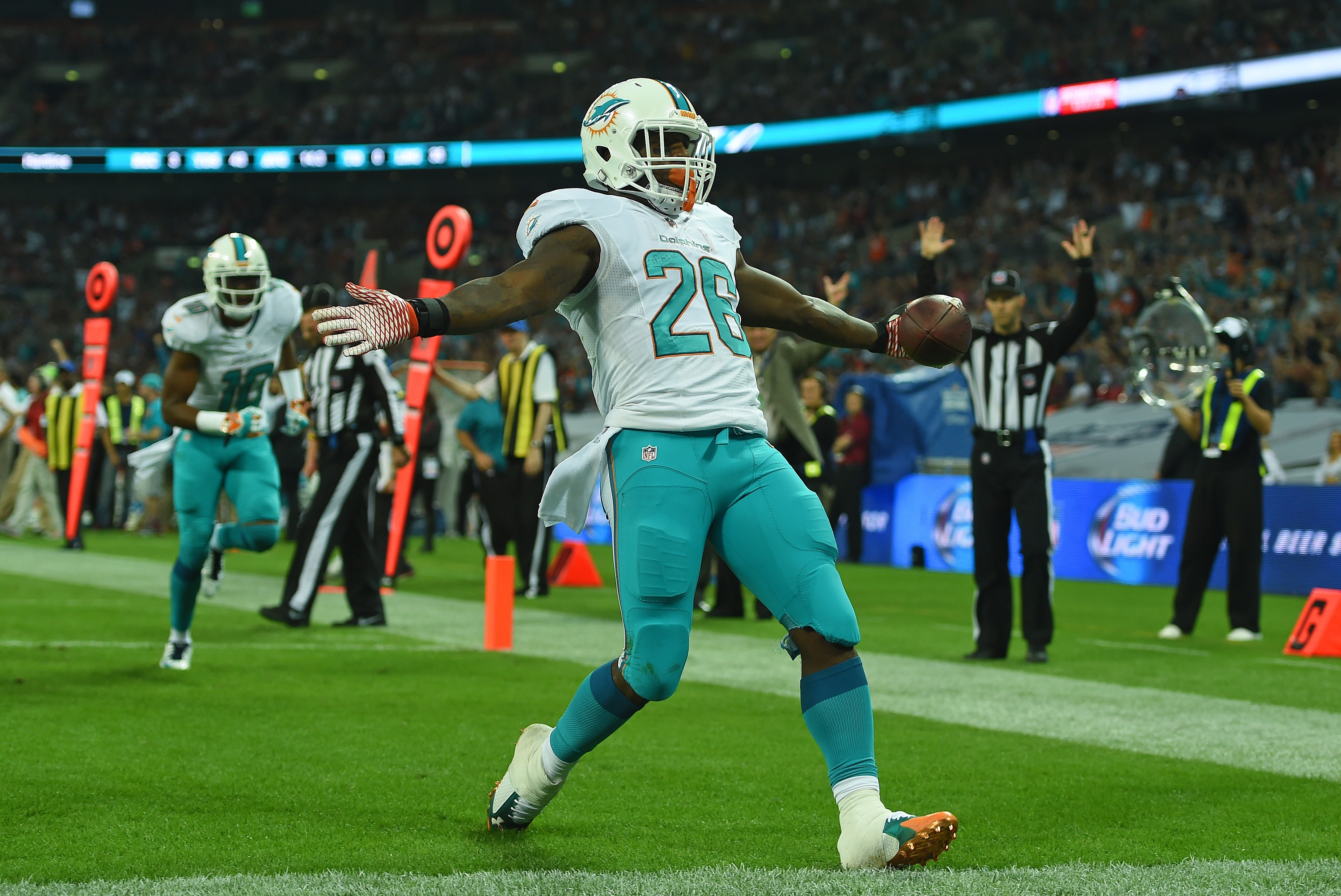 Dolphins enjoy an upgrade in the ground game