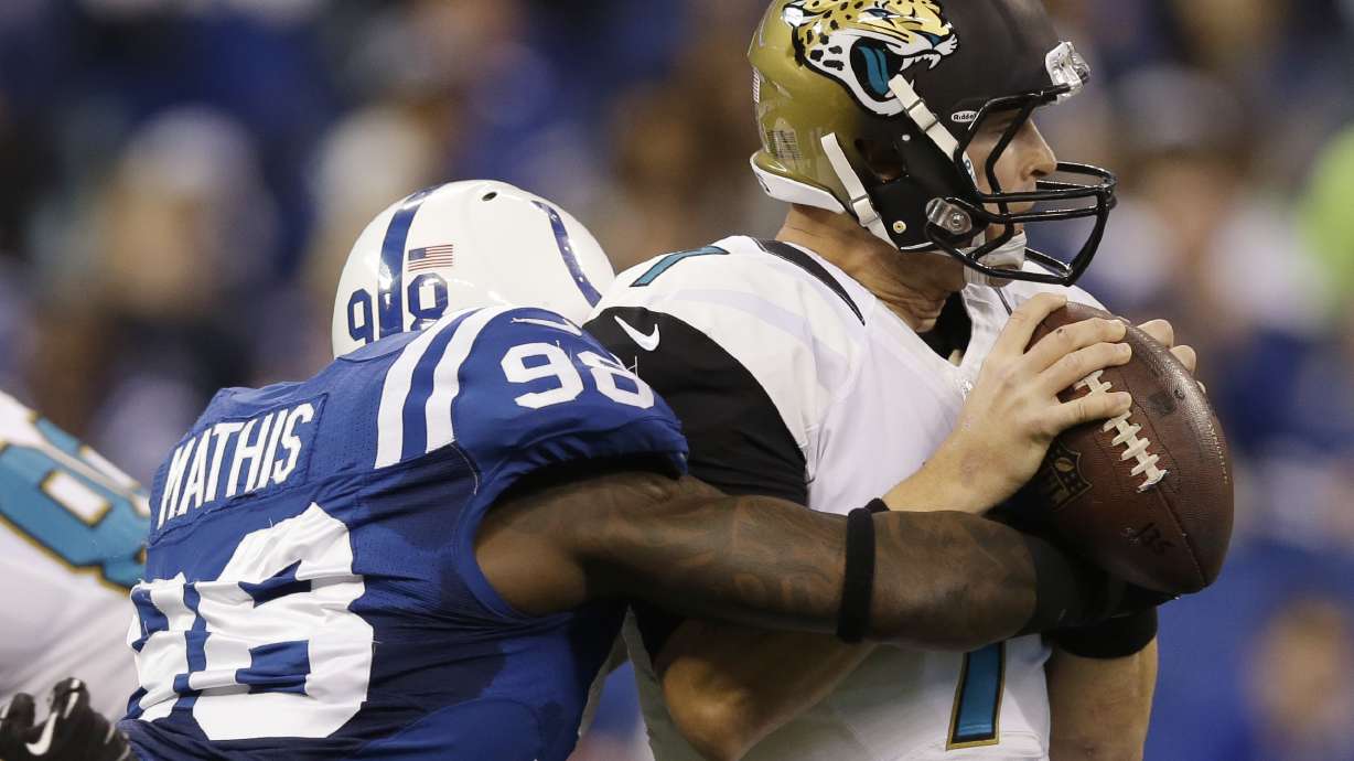 Mathis returns to Colts hopeful of quick recovery