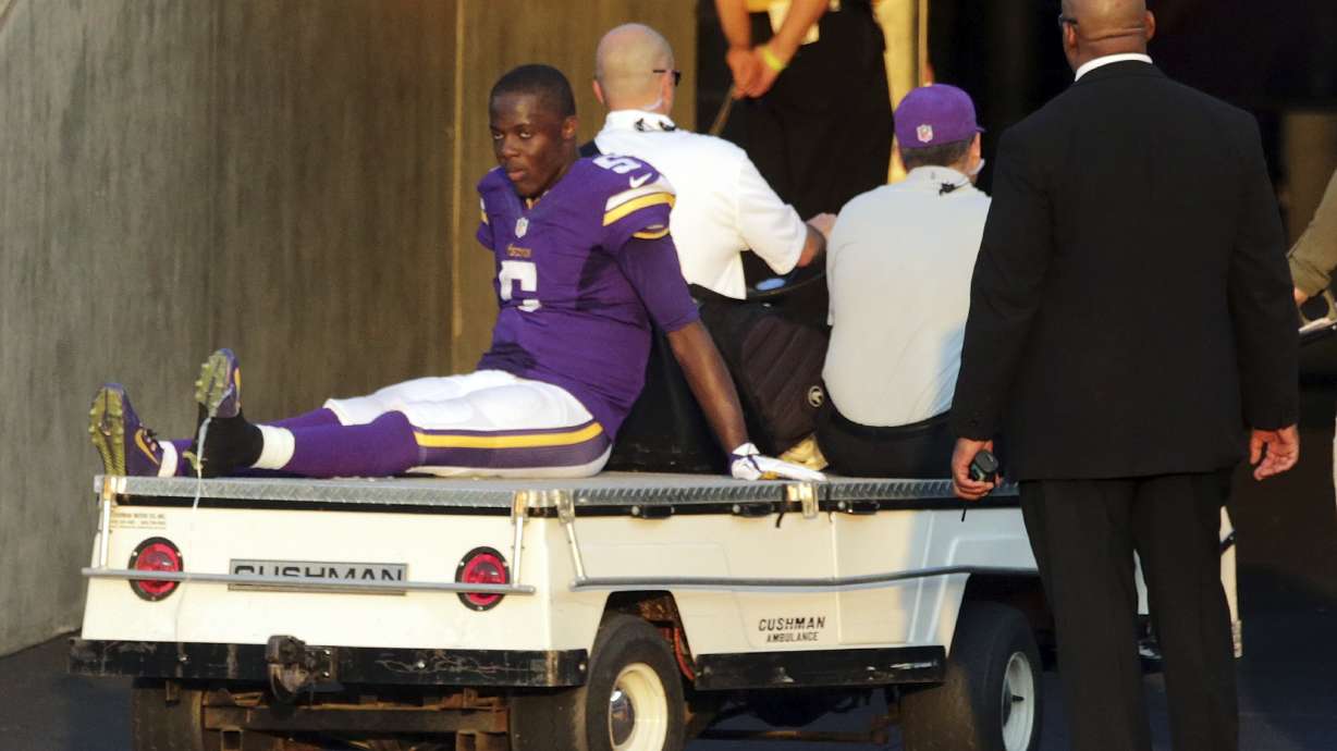Bridgewater out, Ponder in for Vikings vs. Packers