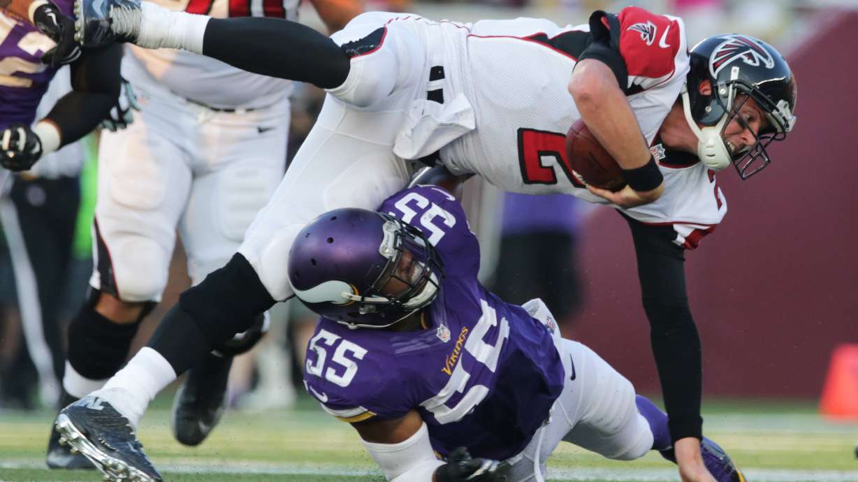 Blalock, Douglas out of Falcons game vs Giants