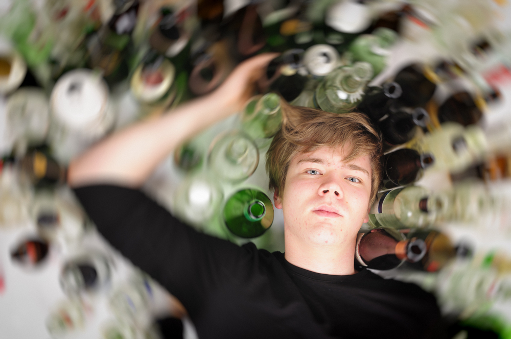 65% of Utah's 12th graders that drink report binge drinking
