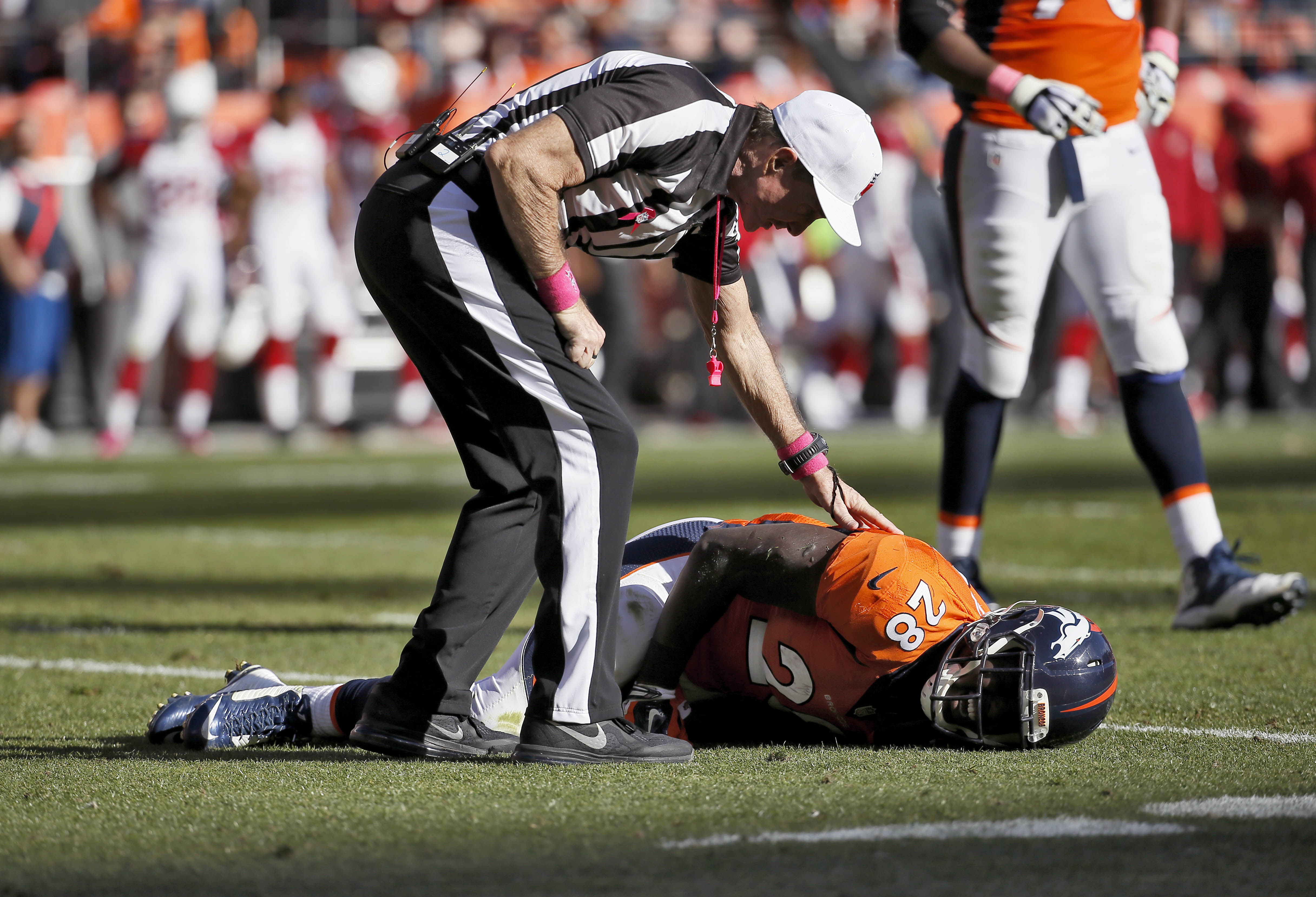 Broncos' Montee Ball can't stay on the field