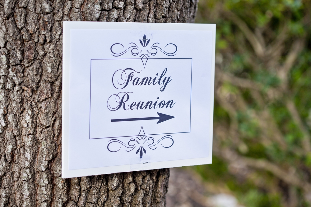 Start planning next year's family reunion now