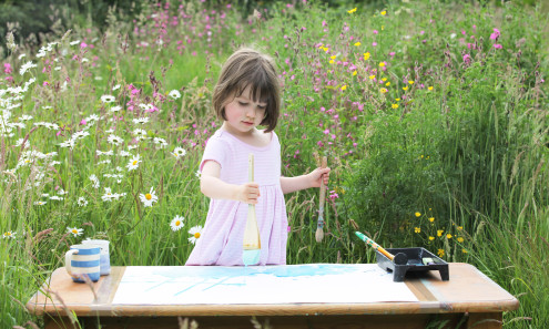 5-year-old watercolor genius shines light on art therapy and autism