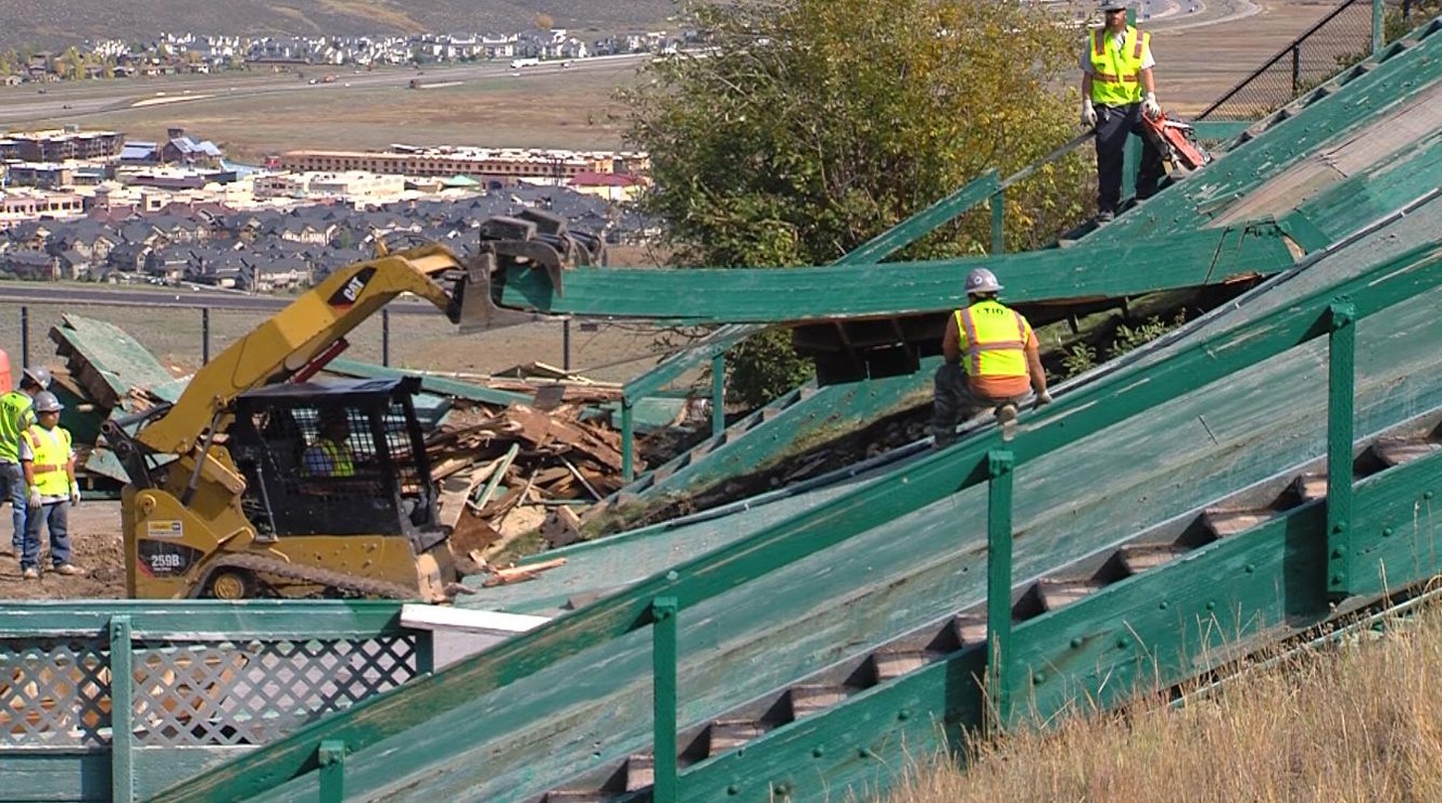 Revamp underway at aerial training venue in Park City 