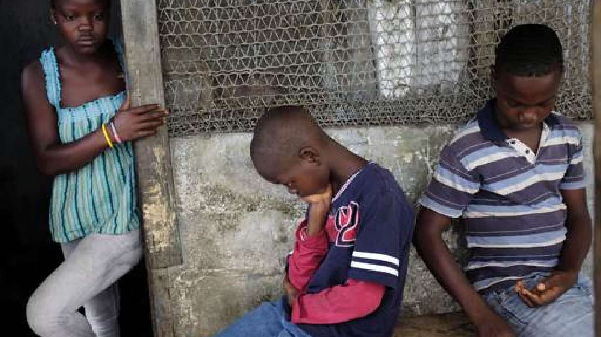 El drama de los niños huérfanos por el ébola