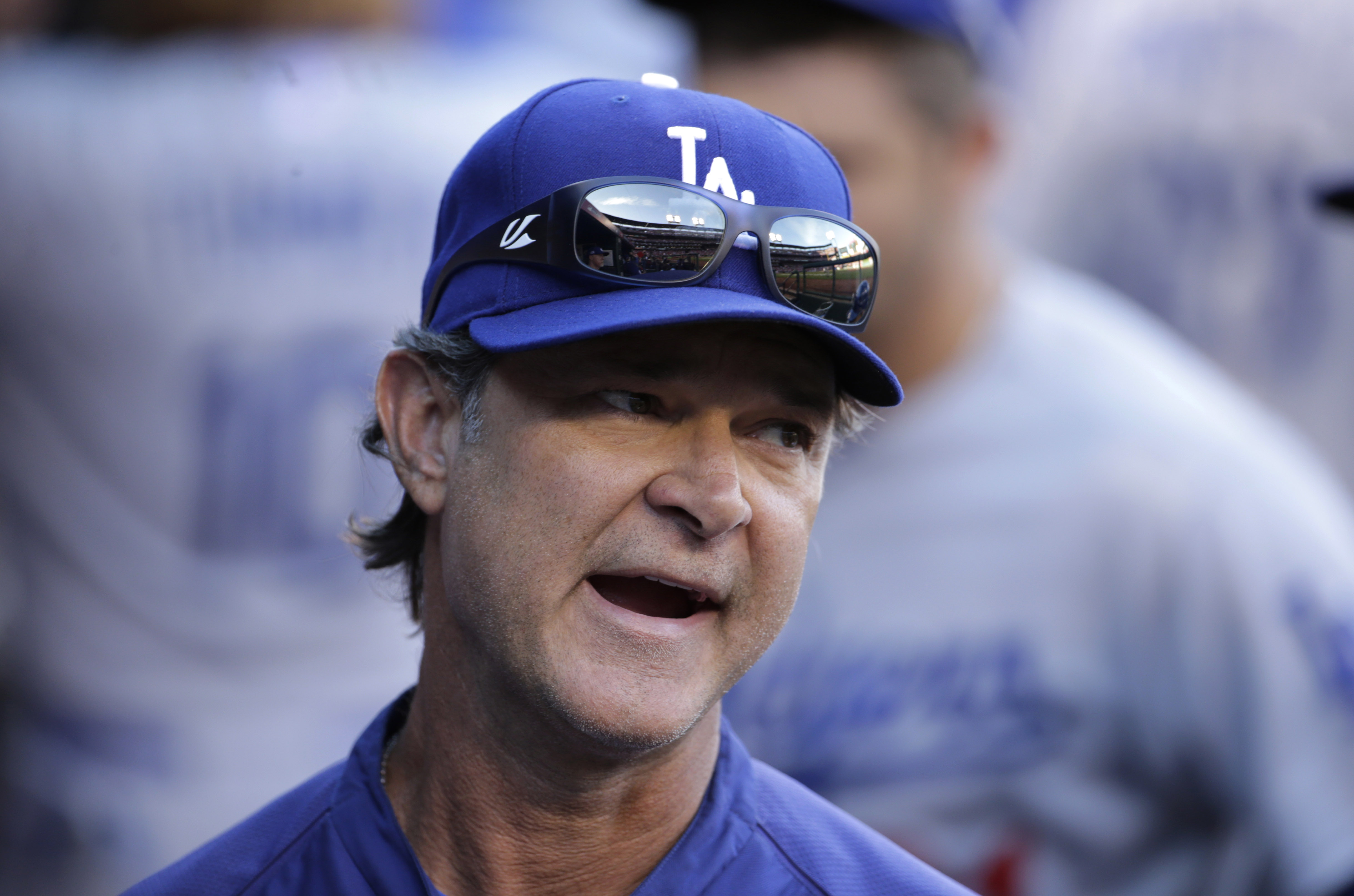Dodgers manager Mattingly to become father again