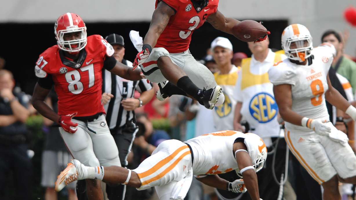 Georgia hires attorney for suspended RB Gurley