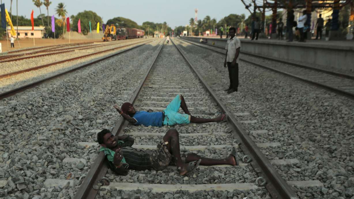 Train service back in former Sri Lankan war zone