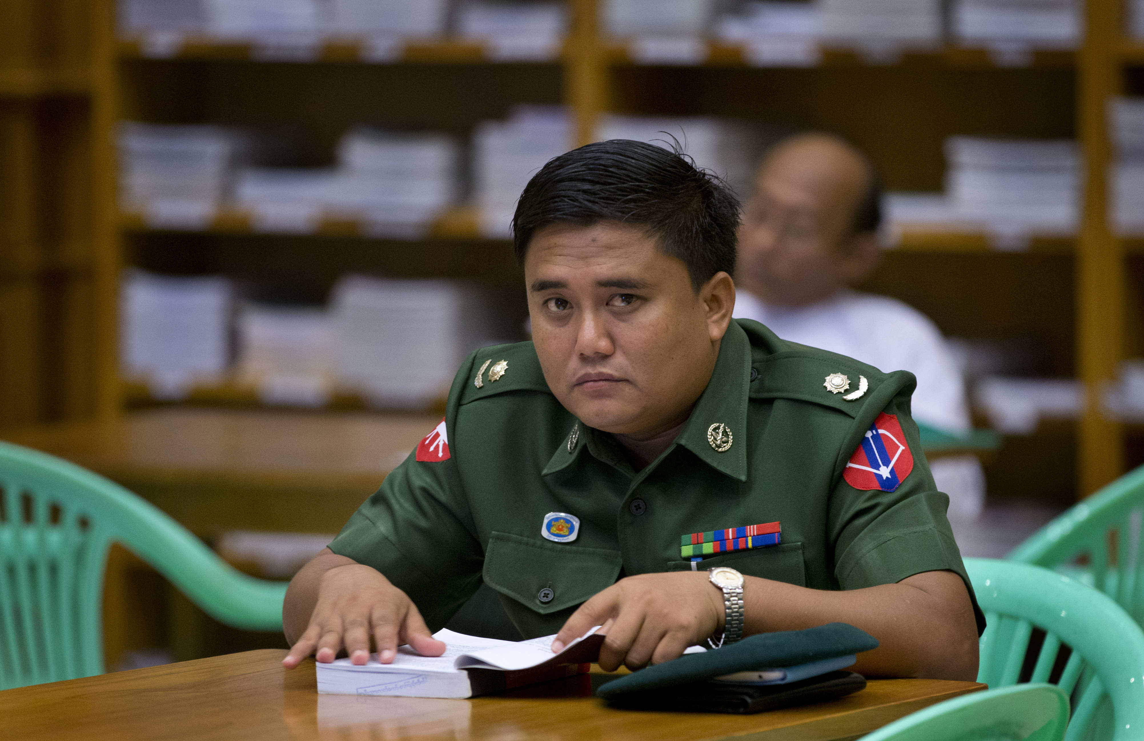 Myanmar Parliament's hats reveal much about owners