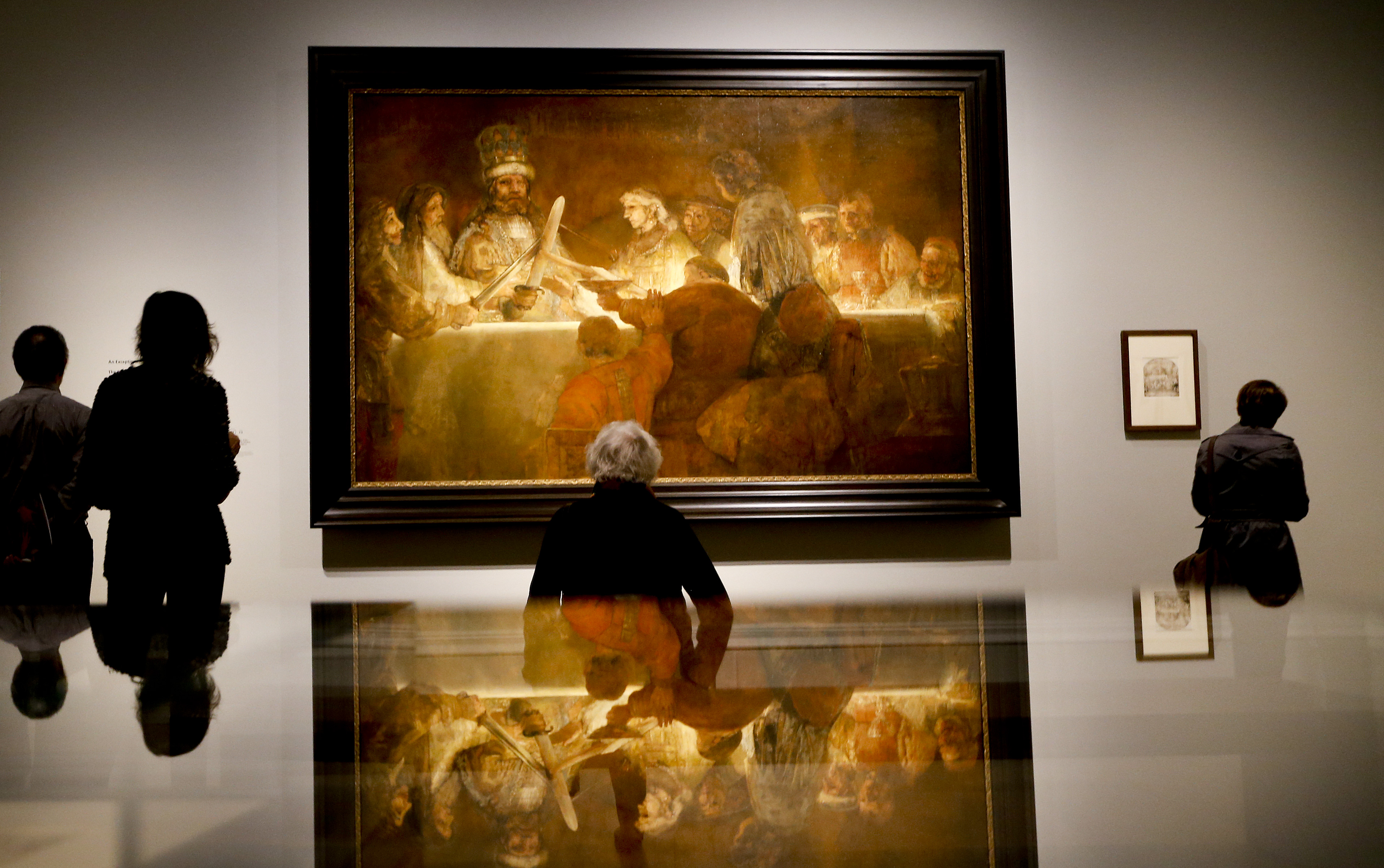London show celebrates aging but unbowed Rembrandt