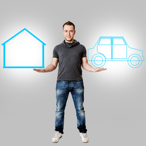 >¿Qué pago, la casa o el carro?