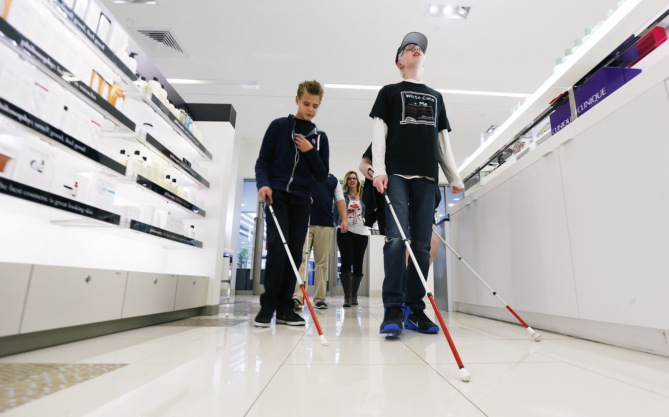 Blind, visually impaired students showcase talents
