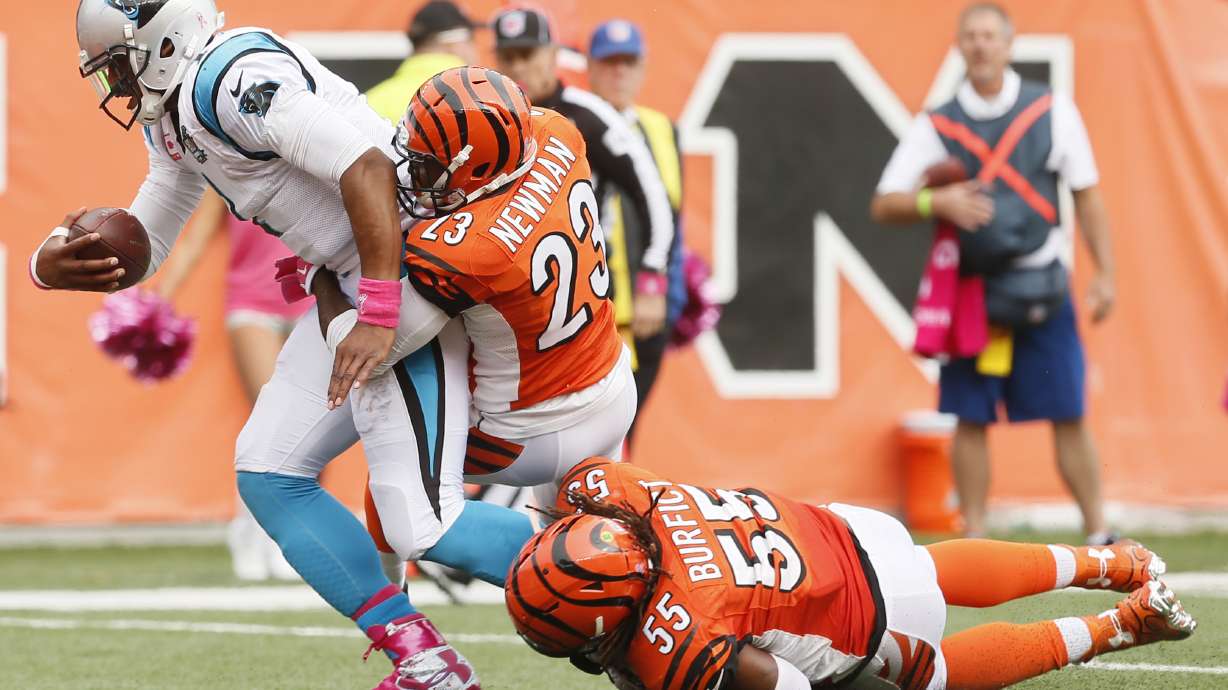 Bengals missing linebackers, giving up yards