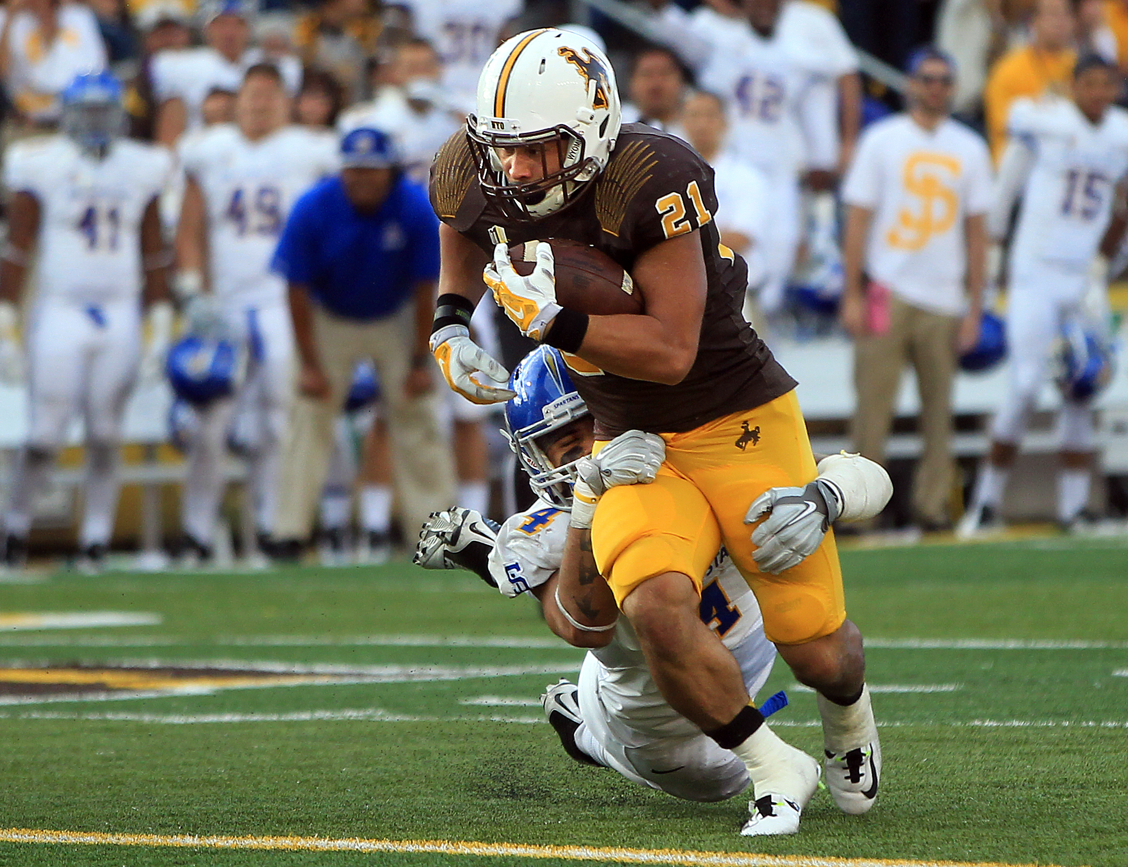 San Jose State beats Wyoming 27-20 in OT