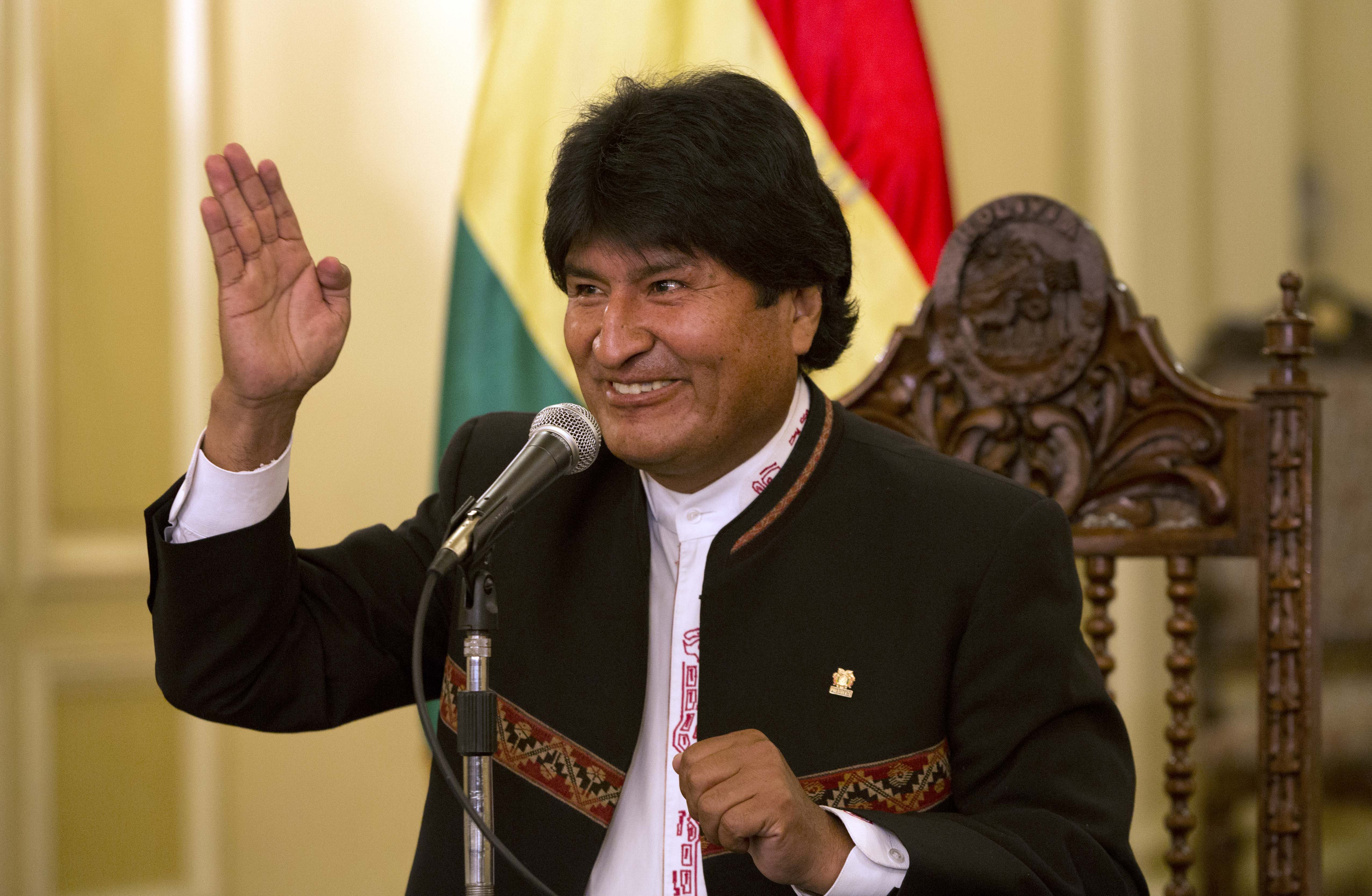 Now it's official: Bolivia's Morales re-elected