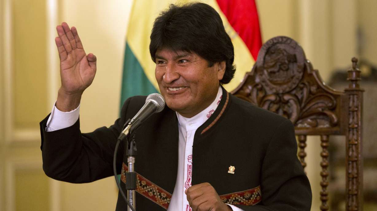 Now it's official: Bolivia's Morales re-elected