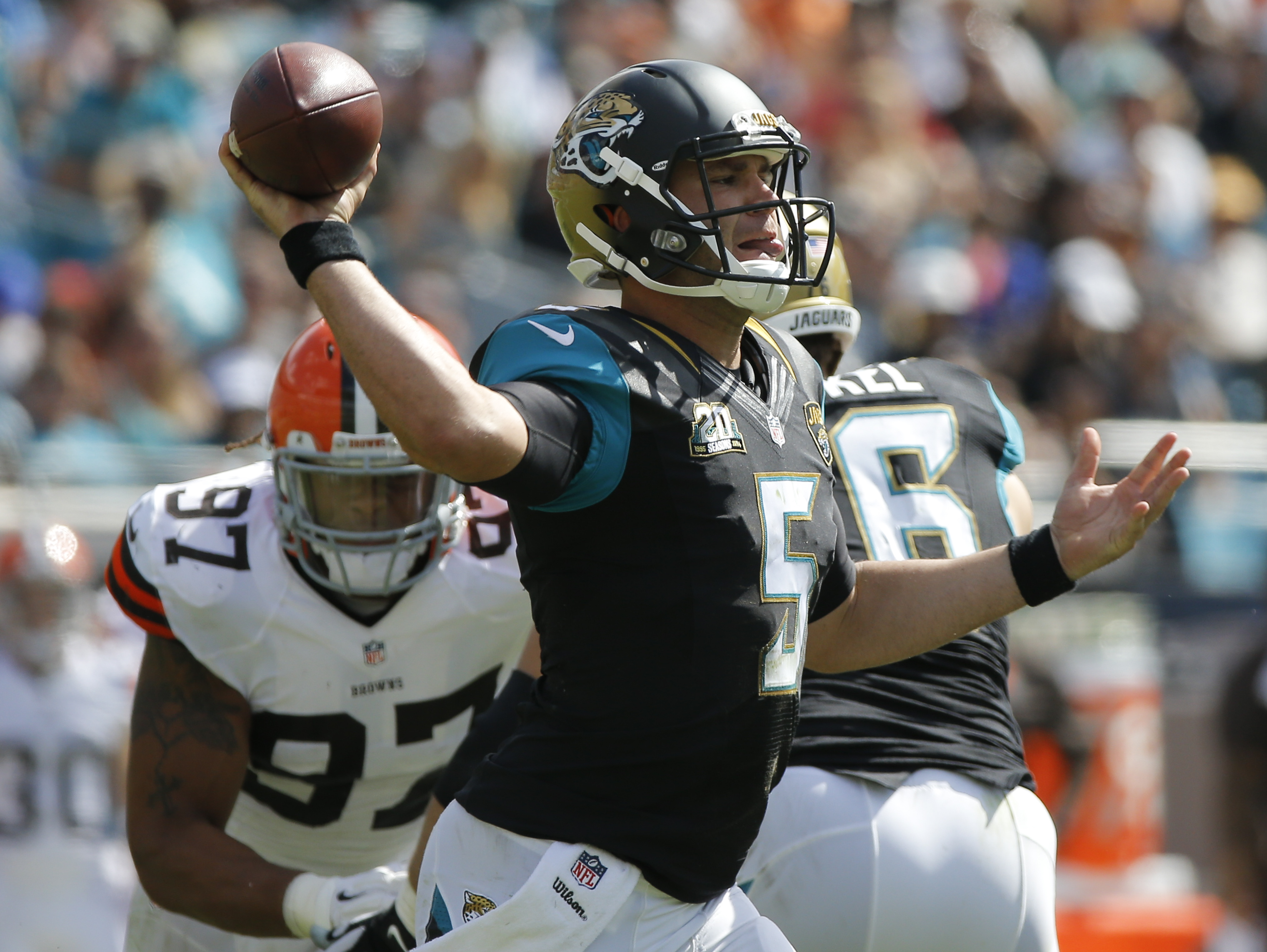 Jaguars snap 9-game losing streak against Browns